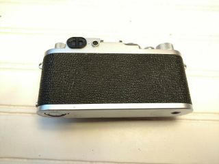 Vintage Leica IIf 35mm Rangefinder Camera No.  572383 Elmar 5cm 1:3,  5 Exc Cond 6