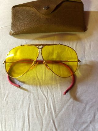 Vintage Ray - Ban Shooting Glasses By Bausch & Lomb 1/10 12k Gold Filled