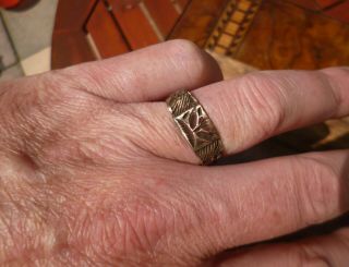 Stunning Post Medieval Tudor Or Stuart Highly Decorated Ring - Detecting Find