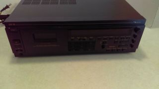 Vintage Nakamichi CR - 7A Cassette Deck With Remote For Parts/Repair 2