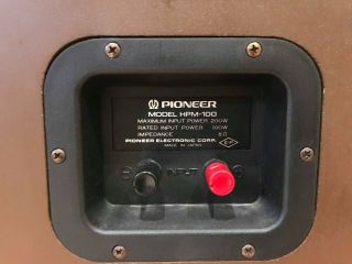 Pioneer HPM - 100 Vintage Speakers 200W Version 12
