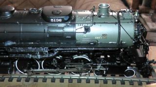 HO Brass Division Point SP&S Northern Pacific 4 - 6 - 6 - 4 Boo Rim Rare NP Runs Well 7