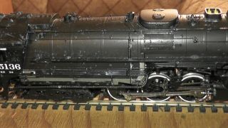 HO Brass Division Point SP&S Northern Pacific 4 - 6 - 6 - 4 Boo Rim Rare NP Runs Well 8