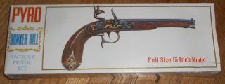 Vintage Pyro Antique Pistol Bunker Hill Model Pistol Kit Complete