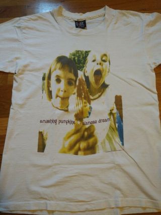Vintage 1993 Smashing Pumpkins T - Shirt: Siamese Dream Alternate Cover Art,  Giant