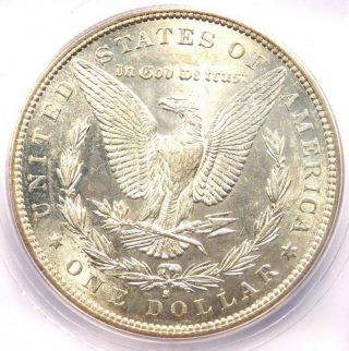 1884 - S Morgan Silver Dollar $1 - Icg Au58 - Rare Date In Au58 - $2,  760 Value