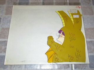 Vintage 80s Dr Slump Arale Chan In King Ghidorah Costume Anime Cel