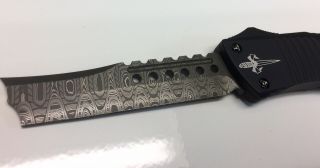 Microtech Damascus Folding Knife Rare