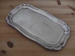 Art Nouveau German Solid Silver Tray Dish