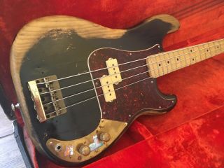 1974 Fender Precision Bass With Case Vintage 2