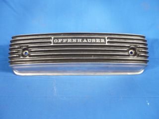 Vintage Offenhauser Finned Aluminum Valve Cover Ford Y Block 272 292 312