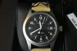 Hamilton Khaki Field Mechanical H69419933 Wrist Watch For Men