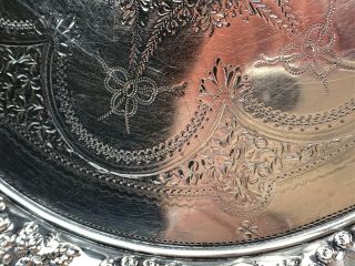 Antique English Sterling Silver 8 - 1/2 