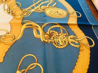 HERMES - Authentic Vintage Hermes Silk Scarf with Box 7