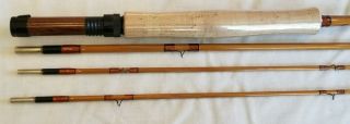 Heddon 20 Bamboo Fly Rod Rebuilt By Michael Sinclair