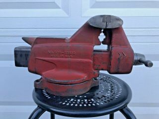 Vintage Craftsman Swivel Bench Vise 5 