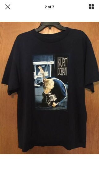10 Vtg Shirt Bundle Grunge Nirvana Pearl Jam Kurt Cobain Janet Jackson Tad 2