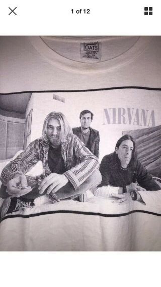 10 Vtg Shirt Bundle Grunge Nirvana Pearl Jam Kurt Cobain Janet Jackson Tad 4