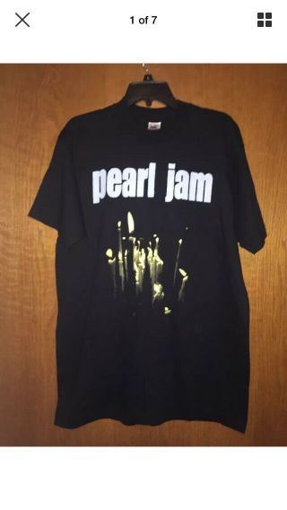 10 Vtg Shirt Bundle Grunge Nirvana Pearl Jam Kurt Cobain Janet Jackson Tad 7