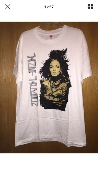 10 Vtg Shirt Bundle Grunge Nirvana Pearl Jam Kurt Cobain Janet Jackson Tad 8