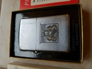 Vintage Zippo Lighter Buick 1940 ' s 1950 ' s New? Collectible Antique Auto Hot rod 2