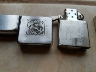 Vintage Zippo Lighter Buick 1940 ' s 1950 ' s New? Collectible Antique Auto Hot rod 5