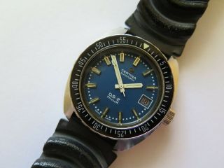 Rare Certina 1970s Ds - 2 Mens Divers Watch Ph 200m Automatic Ref 5801 303 - M