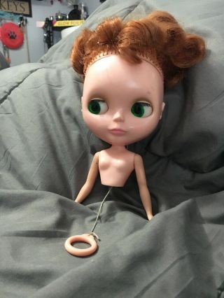 1972 Vintage Kenner Blythe Doll Redhead 6 Line