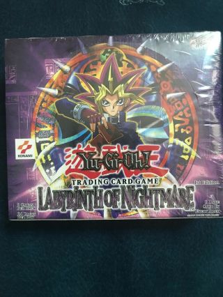 Labryinth Of Nightmare 1st Edition Booster Box Extremely Rare