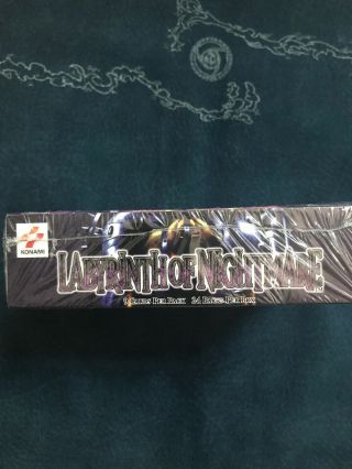 Labryinth Of Nightmare 1st Edition Booster Box Extremely Rare 2