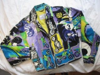 Gianni Versace Motocycle Jacket - Vintage Time Piece Size 48 J15