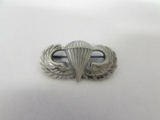 Wwii Us Army Paratrooper Jump Wings Pin Back Unmarked Piar Of Jump Wings.