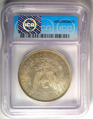 1882 - O Morgan Silver Dollar $1 Coin - ICG MS66 - Rare in MS66 - $3750 Book Value 3