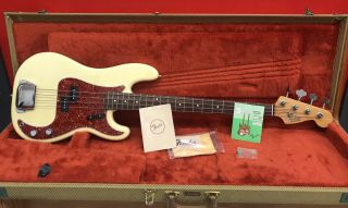 1988 Fender ‘62 Ri Precision Bass - Usa - Vintage Blond