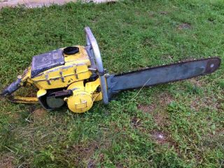 Vintage Mcculloch Chainsaw 1 - 70 1 - 80 Vintage 1959