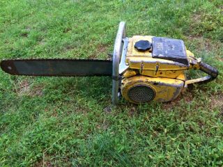 VINTAGE MCCULLOCH CHAINSAW 1 - 70 1 - 80 Vintage 1959 3
