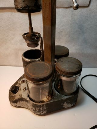 Vintage Watchmakers L&R Master Watch Cleaning Machine with Jars 11