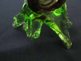 ANTIQUE HANDBLOWN GLASS VASE 4