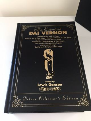 The Essential Dai Vernon Deluxe Collector’s Edition Hardbound 59/300 Rare Book