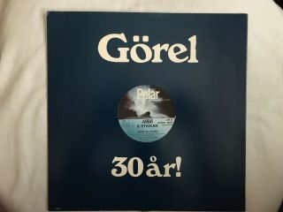 Abba & Stikkan Sang Till Gorel Blue Vinyl 12 " Near Ultra Rare & U Know It