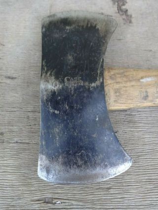 Vintage Antique Case XX Axe Very Hard To Find Double Bit Cruiser with Sheath 5