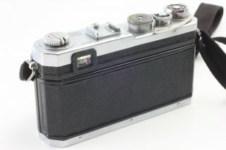 [Vintage ] Nikon S4 Body,  Nippon Kogaku Nikkor - S 5cm 50mm f/1.  4 lens from JAPAN 10