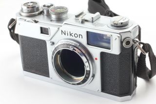 [Vintage ] Nikon S4 Body,  Nippon Kogaku Nikkor - S 5cm 50mm f/1.  4 lens from JAPAN 4