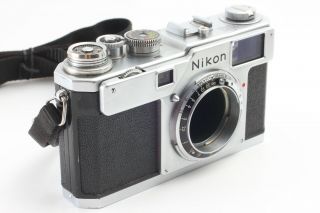 [Vintage ] Nikon S4 Body,  Nippon Kogaku Nikkor - S 5cm 50mm f/1.  4 lens from JAPAN 5