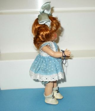 Vogue Ginny Doll Donna w/Red Hair All w/ Rare Wrist Tag 22,  1952 3