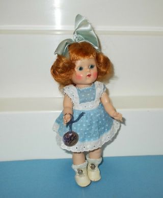 Vogue Ginny Doll Donna w/Red Hair All w/ Rare Wrist Tag 22,  1952 8