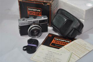 Cult Vintage Olympus 35 SP 35mm Rangefinder Film Camera Lomo Japan 2