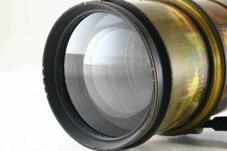 [Super Rare ] Dallmeyer 2B PATENT Portrait Soft Focus Lens 210mm f/3 London 5284 7