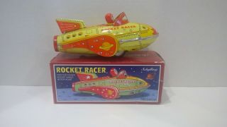 Schylling Tin Friction " Rocket Racer " Toy Collector 