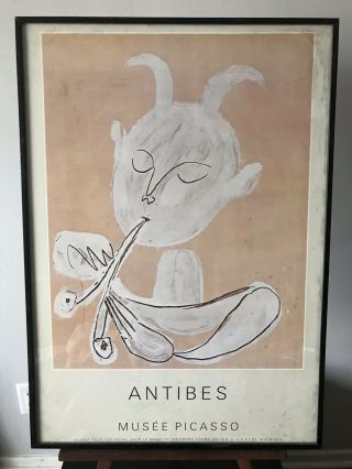VINTAGE PABLO PICASSO EXHIBITION POSTER - MODERN CUBISM EXPRESSIONISM ABSTRACT 2